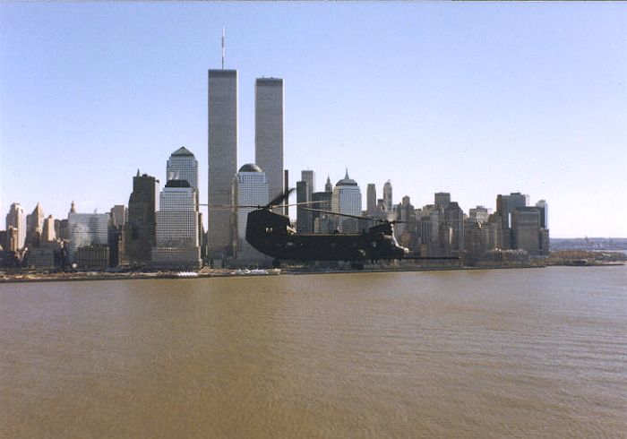 The World Trade Center in New York, December 1994.