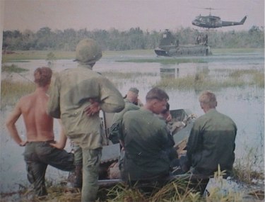 Chinook 66-00120 in it's last resting place in the Republic of Vietnam.