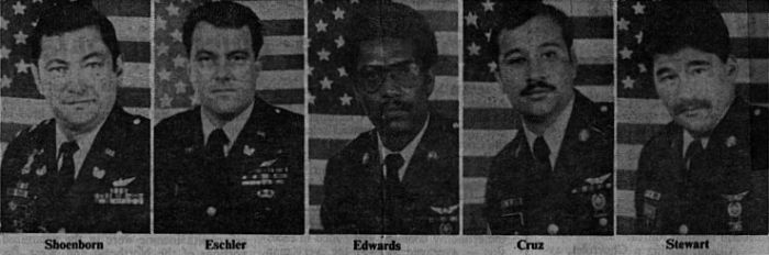 The last air crew of 74-22292.