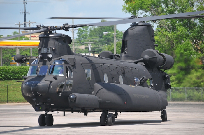 MH-47G Chinook helicopter 02-02160.