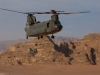 The Austrailian Army CH-47D Chinook flying in support of the Global War on Terrorism.