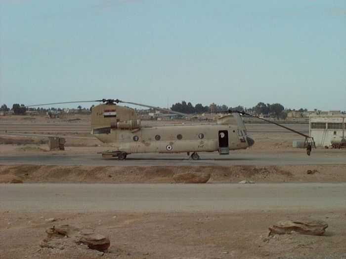 Egyptian CH-47C Chinook.