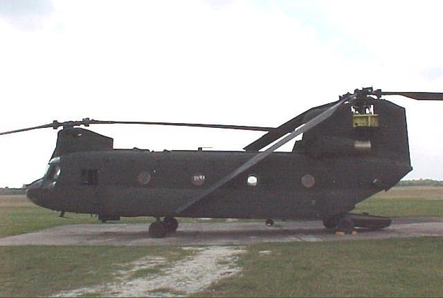 Boeing CH-47D helicopter 89-00149 - Droop Stop failure.