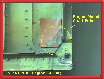 85-24339 Number 2 Engine Cowling.