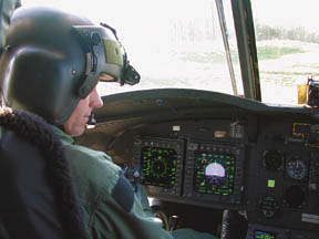 MH-47E Cockpit, June 2002.