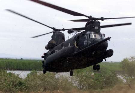 Search operations have been launched for a missing U.S Army MH-47E.
