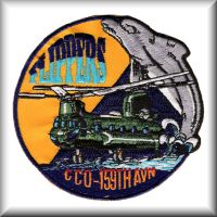 A patch from C Company, 159th Aviation Regiment, circa 2000.