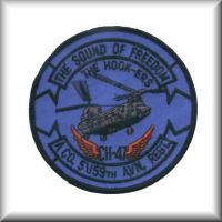 The unit patch of Company A, 5th Battalion, 159th Aviation Regiment, Washington Army Reserve.