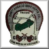 Geronimos' unit patch from the early days of Vietnam.