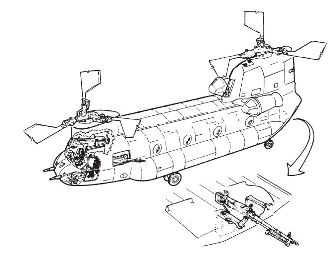CH-47D Chinook Armament