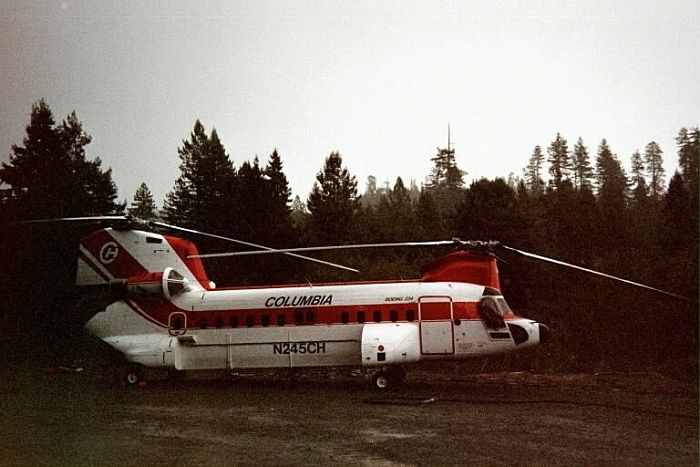 Columbia Helicopters Incorporated Chinook N245CH.